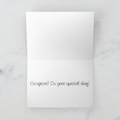 Carte Félicitations ! (Intérieur)