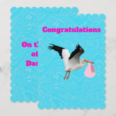 Carte Félicitations (Devant / Derrière)