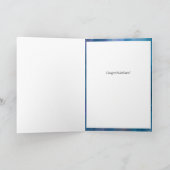 Carte Félicitations  (Intérieur)