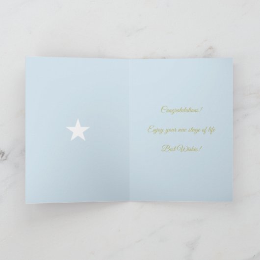 Carte Félicitations (Intérieur)