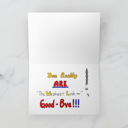 Carte Félicitations ! (Intérieur)