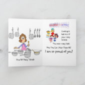 Carte Félicitations  (Intérieur)