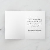 Carte Félicitations (Intérieur)