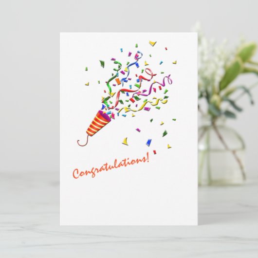 Carte Félicitations (Debout devant)