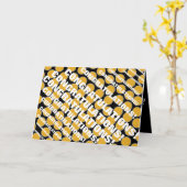 Carte Félicitations (Fleur jaune)