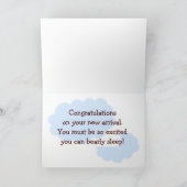 Carte Félicitations à Baby Boy (Intérieur)