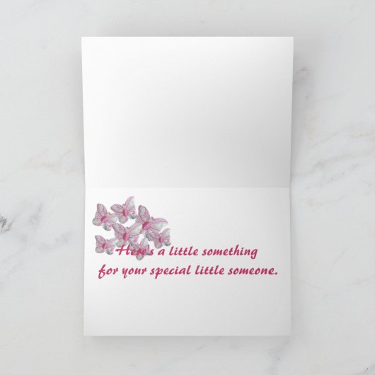 Carte Félicitations à Baby Girl (Intérieur)