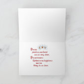 Carte Félicitations à Baby Red Egg and Ginger Stripes (Intérieur)