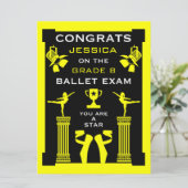 Carte Félicitations à Ballet Dance (Debout devant)