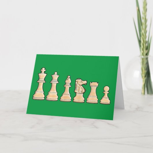 Carte Félicitations à Chess Win (Devant)