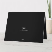 Carte Félicitations à Faux Silver (Dos)