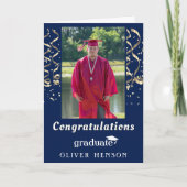 Carte Félicitations à Félicitations à la Graduation Phot (Devant)