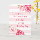 Carte Félicitations à Godmère Wedding Day (Fleur jaune)