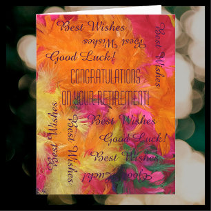 Carte Félicitations à JUMBO Retraite de nous tous