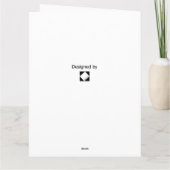 Carte Félicitations à la débutante (Dos)