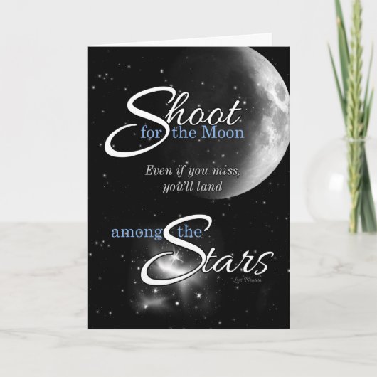 Carte Félicitations à la fin de l'année pour le tir pour (Devant)