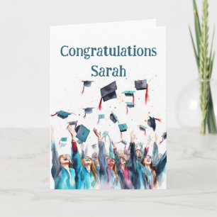 Carte Félicitations à la graduation