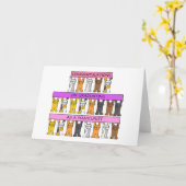 Carte Félicitations à la graduation maniériste (Fleur jaune)