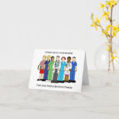 Carte Félicitations à la maîtrise de la résidence Médica (Fleur jaune)