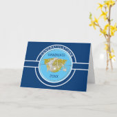 Carte Félicitations à la Médicale Graduation (Fleur jaune)