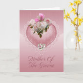 Carte Félicitations À La Mère Du Groom - Mère Du (Fleur jaune)