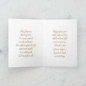 Carte Félicitations à la nouvelle mariée | Gâteau mariag (Intérieur)