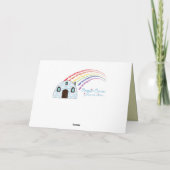 Carte Félicitations à la retraite avec la truite arc-en- (Dos)