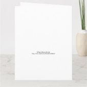 Carte Félicitations à la retraite de JUMBO de nous tous (Dos)