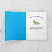 Carte Félicitations à la retraite pour lui Photo Retro C (Intérieur)