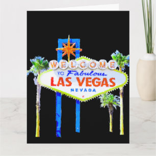 Carte Félicitations à Las Vegas