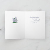 Carte Félicitations à Lilacs (Intérieur)