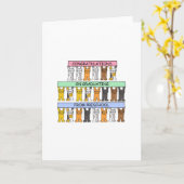 Carte Félicitations à l'obtention d'un diplôme préscolai (Fleur jaune)