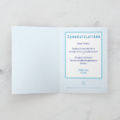 Carte Félicitations à l'obtention d'un diplôme universit (Intérieur)