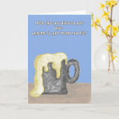 Carte Félicitations - à lui (Fleur jaune)