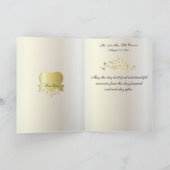 Carte Félicitations à M. et Mme Mariage Card (Intérieur)