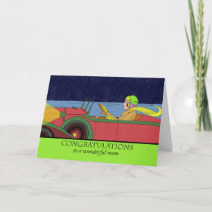 Carte Félicitations à maman pour sa nouvelle voiture, Re
