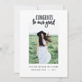 Carte félicitations à notre grand public (Devant)