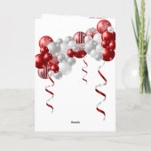 Carte Félicitations à Ruby pour son 40e anniversaire (Dos)