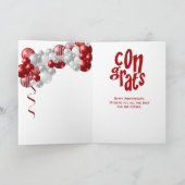 Carte Félicitations à Ruby pour son 40e anniversaire (Intérieur)