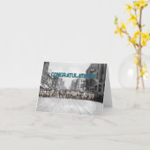 Carte Félicitations à Runner (Fleur jaune)