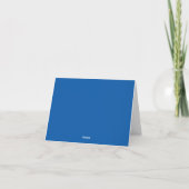 Carte Félicitations à Runner (Dos)