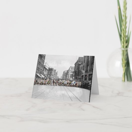 Carte Félicitations à Runner (Devant)