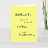 Carte Félicitations à Touching Graduation (Devant)