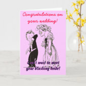 Carte "Félicitations À Votre Mariage !" (Fleur jaune)