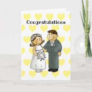 Carte félicitations à votre mariage