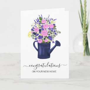 Carte félicitations à votre nouvel agent immobilier