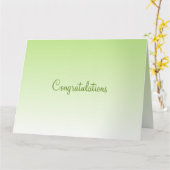 Carte Félicitations À Vous Deux (Fleur jaune)