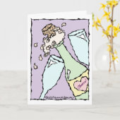 Carte Félicitations Anniversaire de Mariage (Fleur jaune)