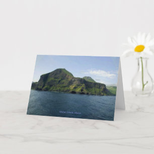 Carte Félicitations Anniversaire Merci Akutan Island Ala
