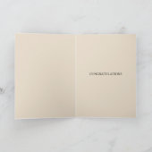 Carte Félicitations au couple Éternel Gothique pour son  (Intérieur)